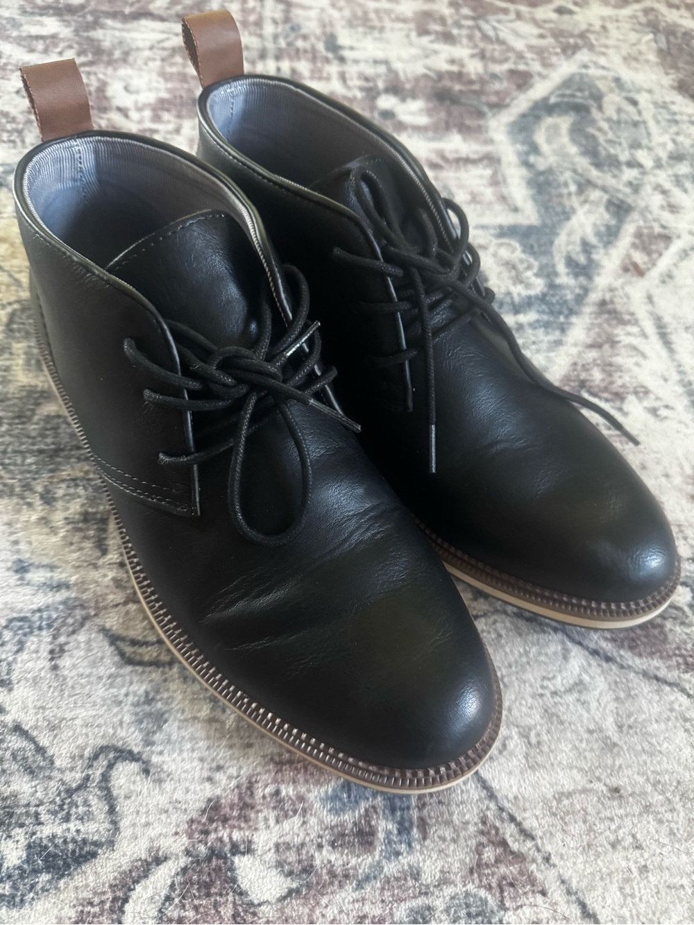 Kohl's Men's Black Lace-Up dress shoes